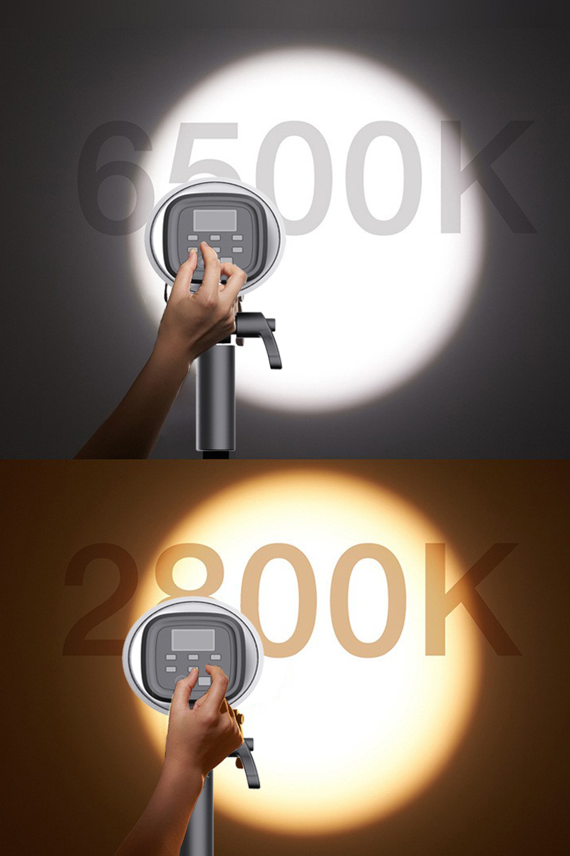 Handheld camera light