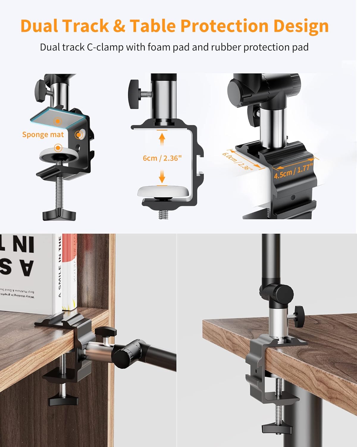 RF100 Desktop fill light
